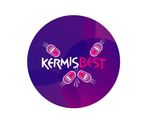 Sticker - Indigo - 3 cm rond